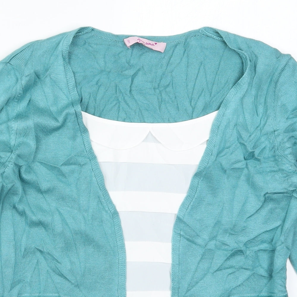 Womens UK Size 10 Per Una Blue Pullover Jumper