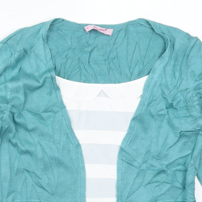 Womens UK Size 10 Per Una Blue Pullover Jumper