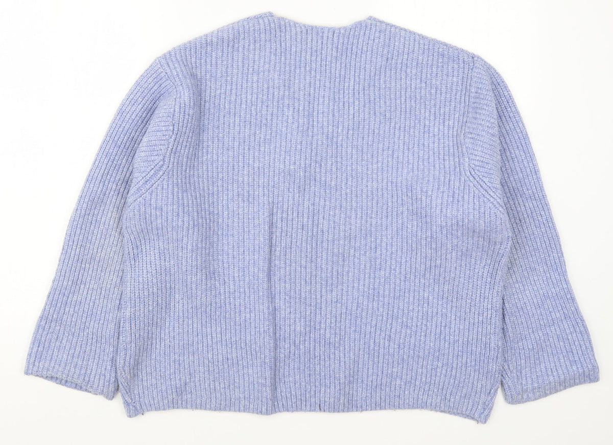 Womens UK Size S H&M Blue Pullover Jumper