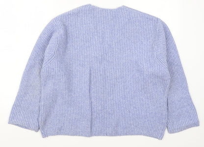 Womens UK Size S H&M Blue Pullover Jumper