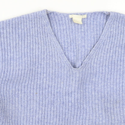 Womens UK Size S H&M Blue Pullover Jumper