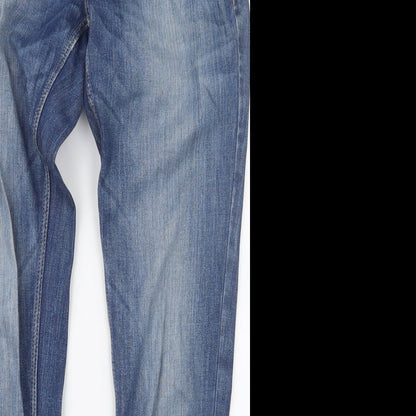S. Oliver Womens Blue  Denim Straight Jeans Size 28 L28 in