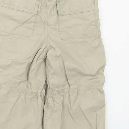 TU Boys Beige   Cargo Trousers Size 12-18 Months