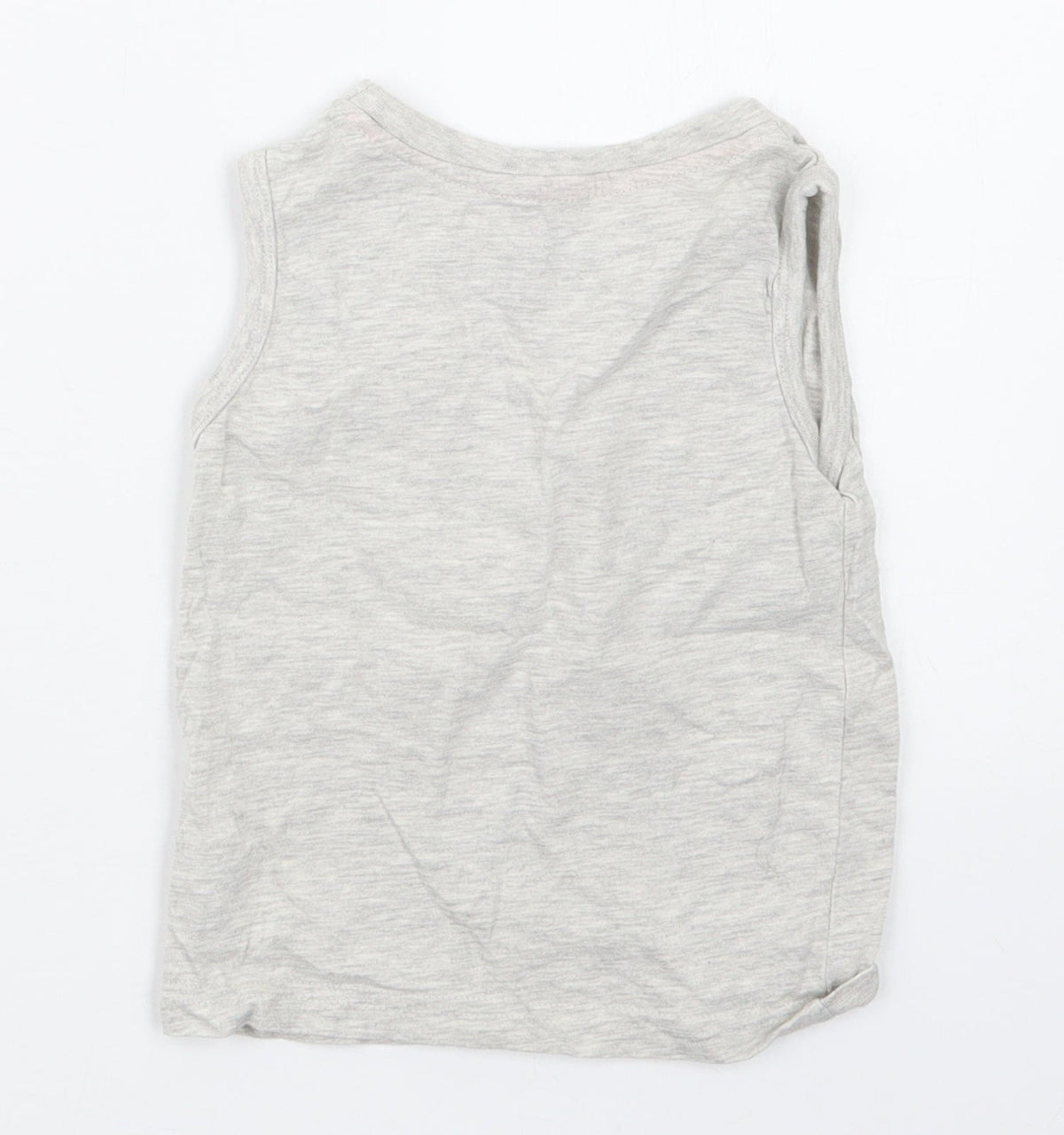 Rebel Boys Grey   Basic T-Shirt Size 12-18 Months