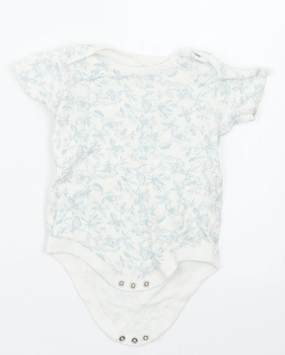 TU Girls Green Geometric  Babygrow One-Piece Size 18-24 Months