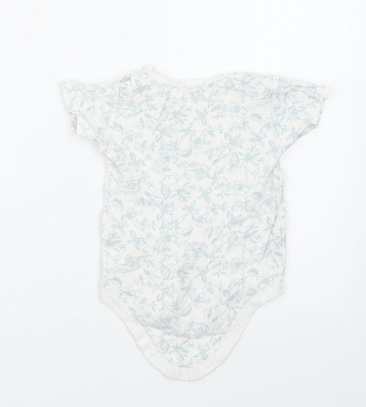 TU Girls Green Geometric  Babygrow One-Piece Size 18-24 Months