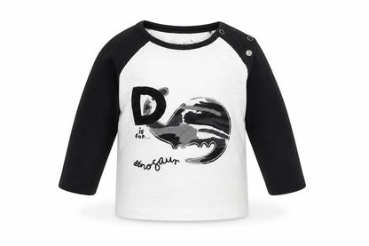 F&F Boys Black   Basic T-Shirt Size 3-6 Months