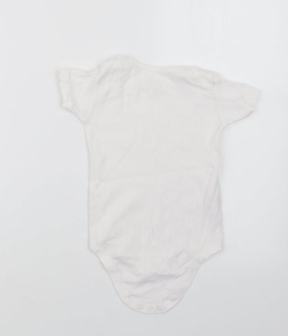 TU Baby White   Babygrow One-Piece Size 18-24 Months