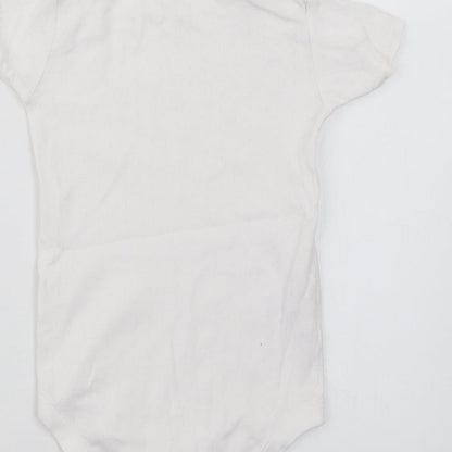 TU Baby White   Babygrow One-Piece Size 18-24 Months