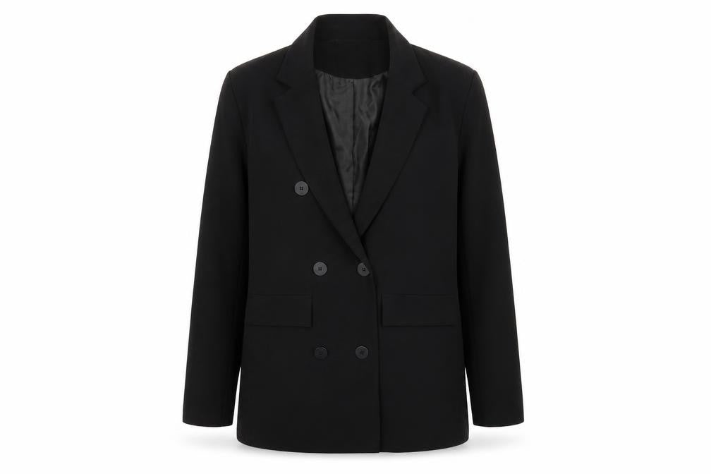 Womens UK Size 10 Boohoo Regular Black Blazer