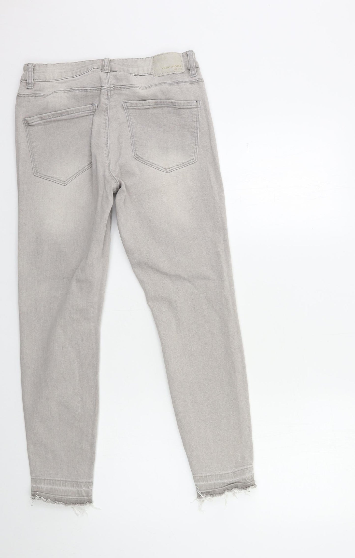 Womens UK Size 28 in VERO MODA Regular Fit Skinny Grey Jeans