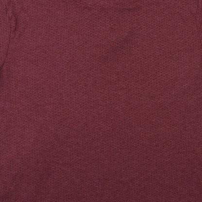 Red Herring Mens Red    Polo Size L