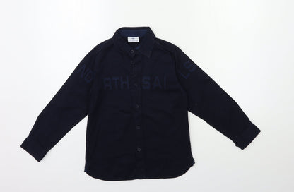 north sea Boys Blue   Basic Button-Up Size 6 Years