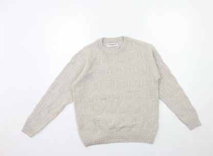 Womens UK Size 14 Beaumonde Grey Pullover Jumper