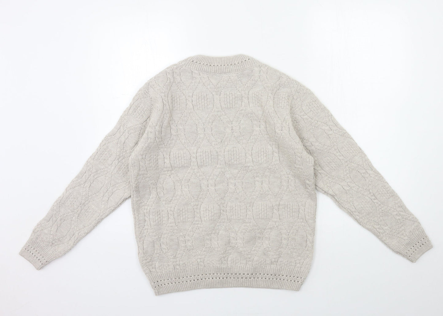 Womens UK Size 14 Beaumonde Grey Pullover Jumper