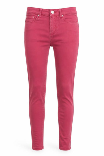 Womens UK Size 26 in Topshop Regular Fit Skinny Pink Jeans