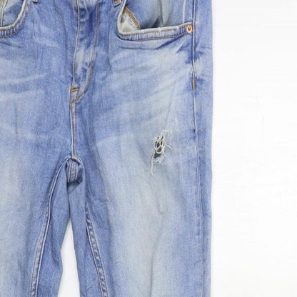 Womens UK Size 30 in Gina Tricot Regular Fit Skinny Blue Jeans