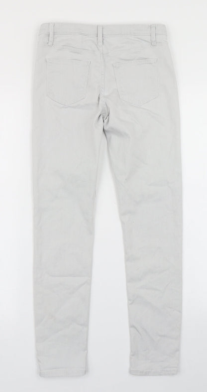 &Denim Girls Grey  Denim Skinny Jeans Size 11-12 Years