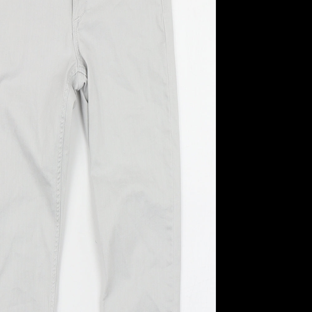 &Denim Girls Grey  Denim Skinny Jeans Size 11-12 Years