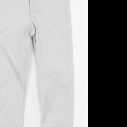 &Denim Girls Grey  Denim Skinny Jeans Size 11-12 Years