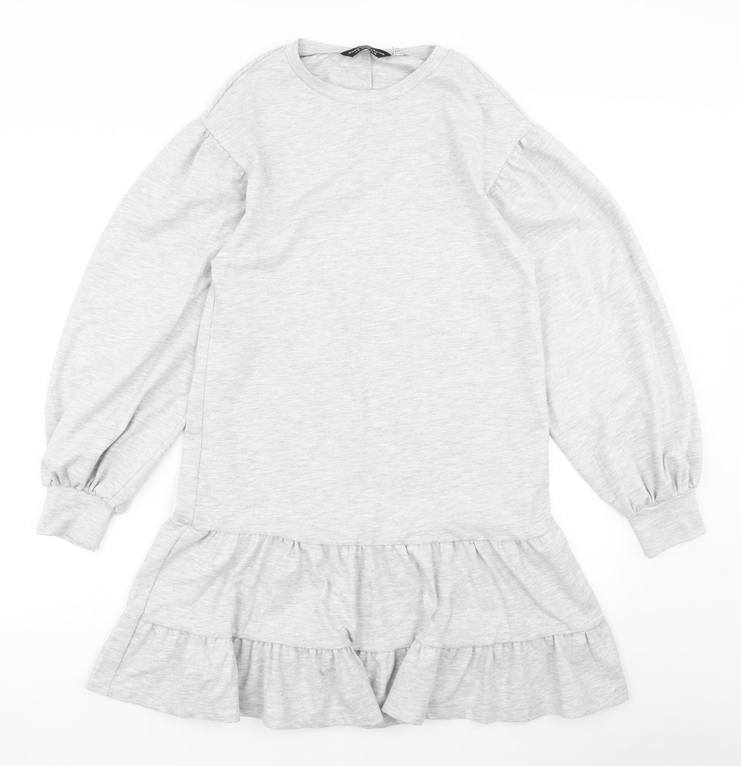 Dorothy Perkins Womens Grey   A-Line  Size 12