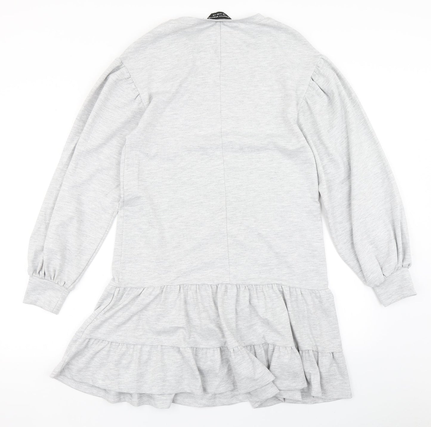 Dorothy Perkins Womens Grey   A-Line  Size 12