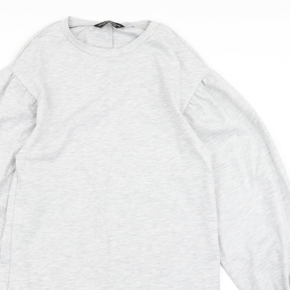 Dorothy Perkins Womens Grey   A-Line  Size 12