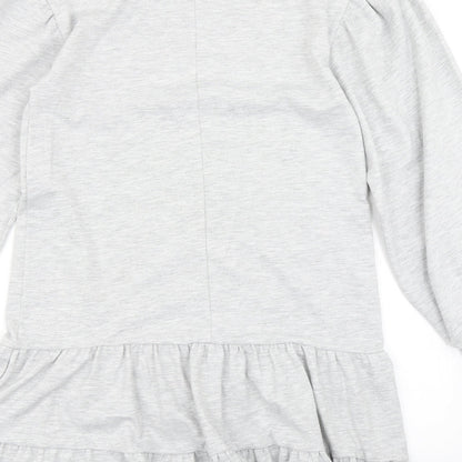 Dorothy Perkins Womens Grey   A-Line  Size 12