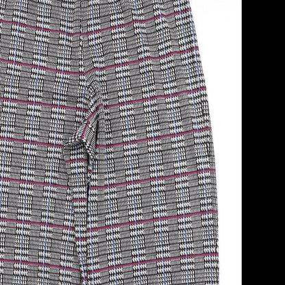 Aniston Womens Black Houndstooth  Trousers  Size 16 L24 in