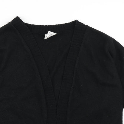Womens UK Size 16 Being Casual Black Cardigan Jumper