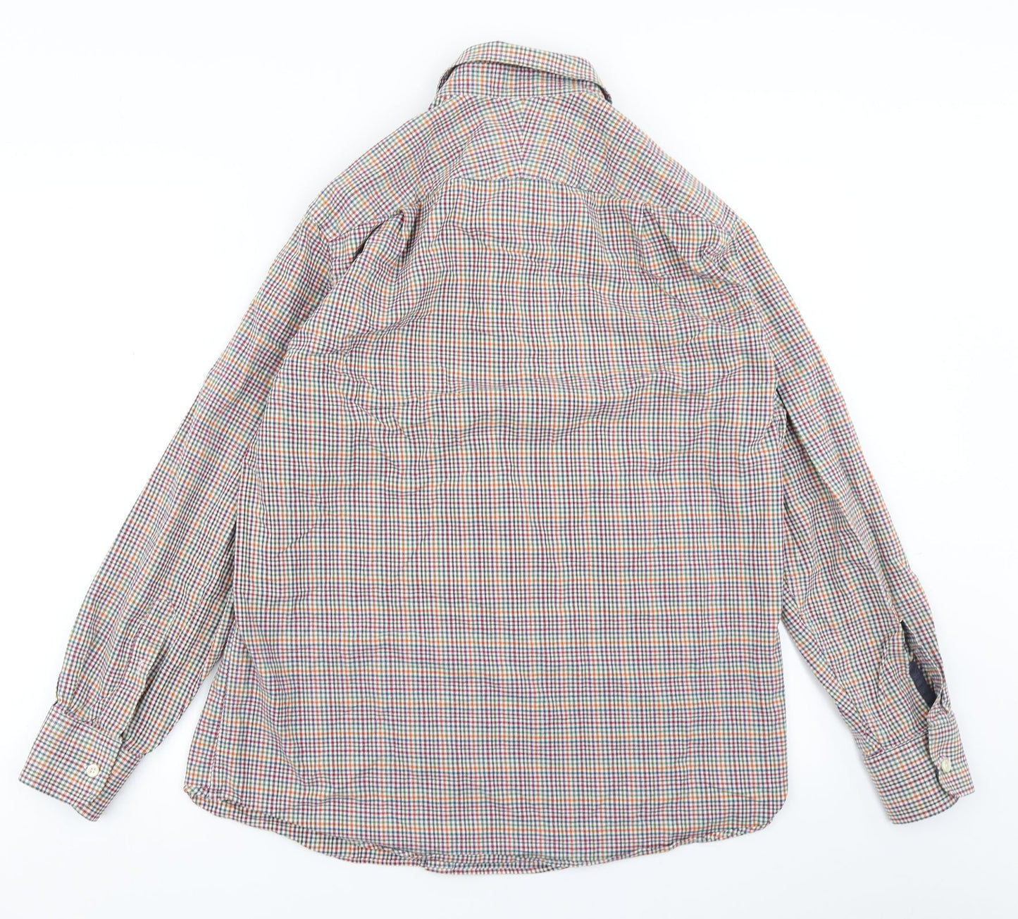 Mens UK Size M Charles Tyrwhitt Pink  Button-Up Long Sleeve Casual Shirt