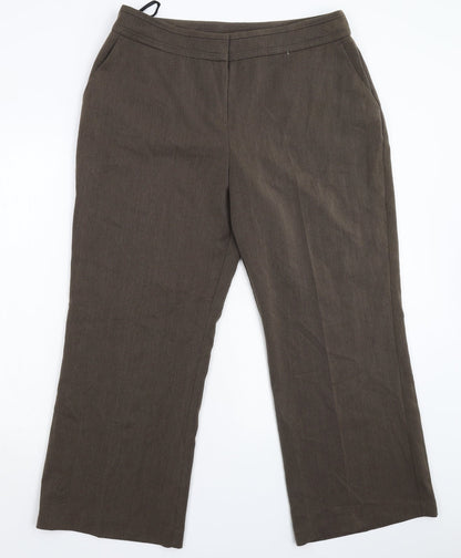 BM Womens Grey   Trousers  Size 16 L26 in