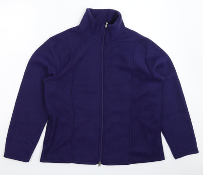 Womens UK Size M Anne De Lancay Purple Jacket