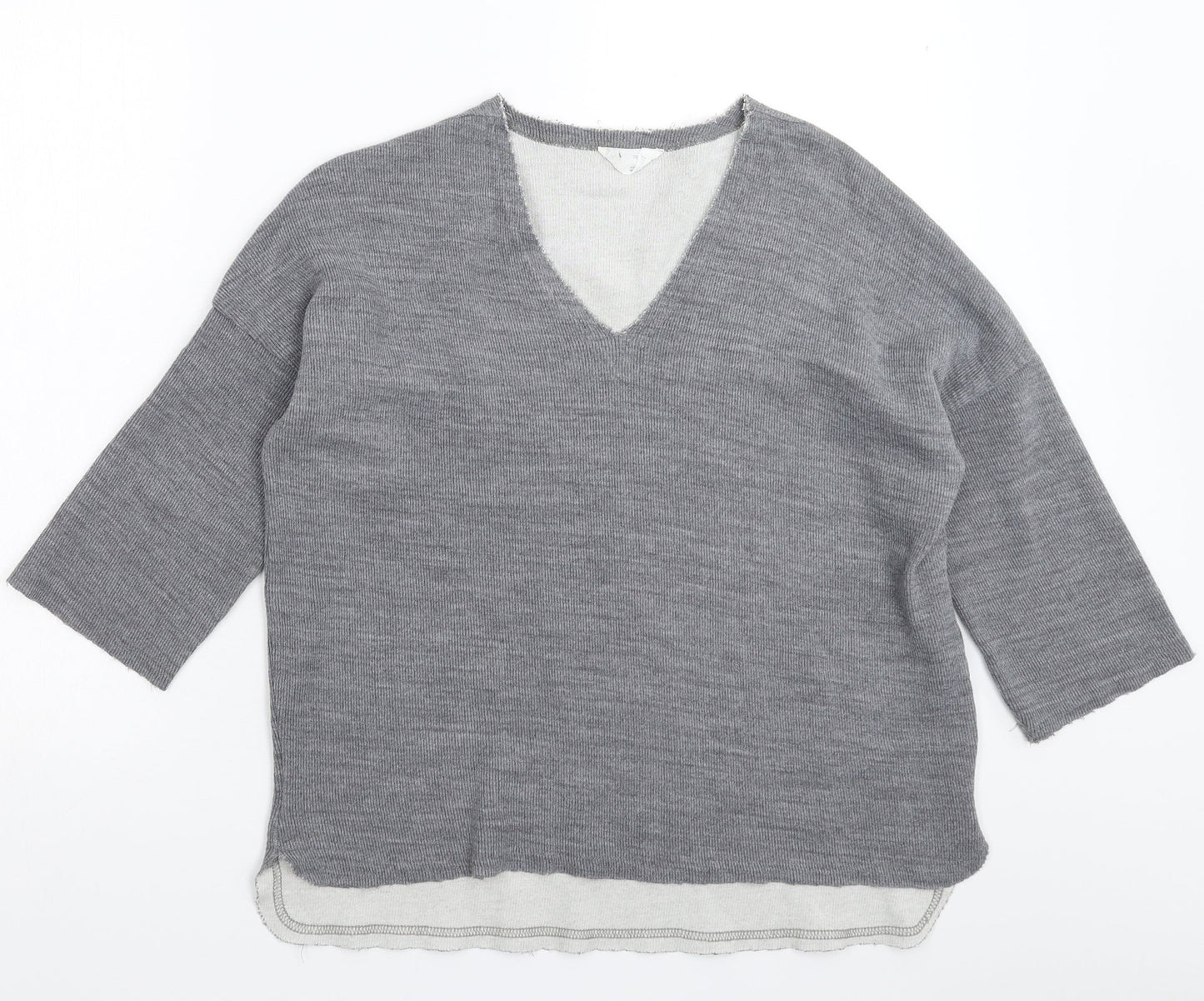 Womens UK Size M Zara Grey Pullover Jumper