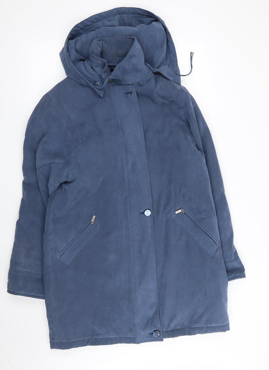 Klass Womens Blue   Jacket Coat Size 8