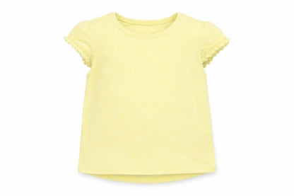 Asda George Girls Yellow   Basic Tank Size 3-4 Years