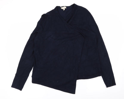 Womens UK Size M Monsoon Blue Cardigan Jumper