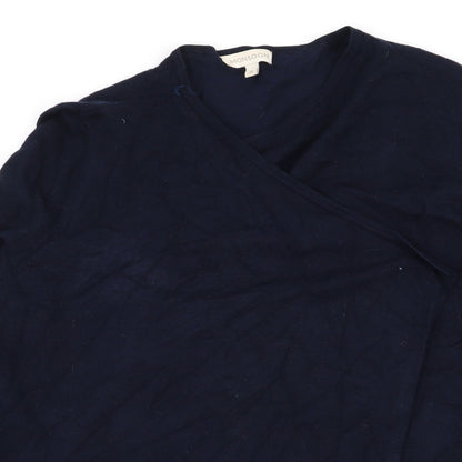 Womens UK Size M Monsoon Blue Cardigan Jumper