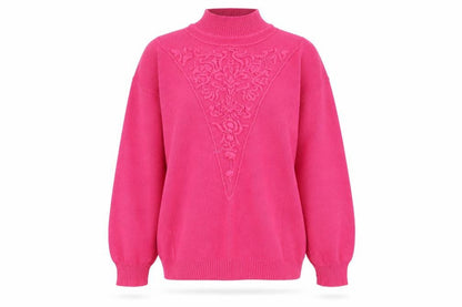 emrece Womens Pink   Pullover Jumper Size 16