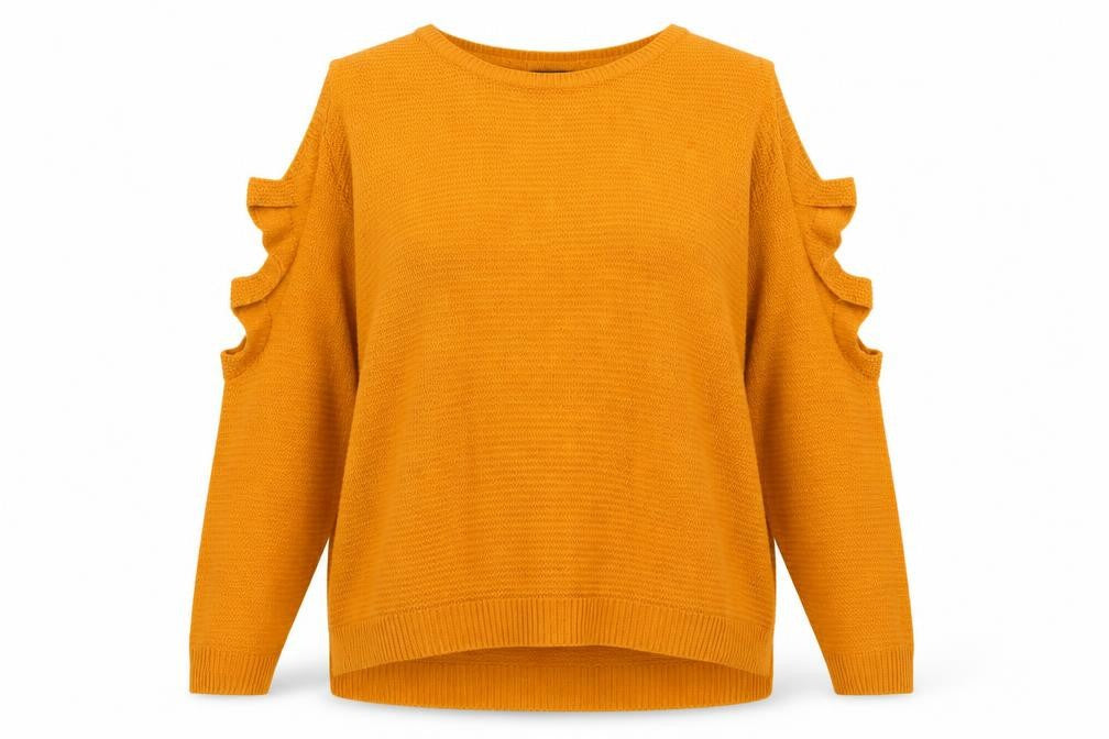 Womens UK Size 18 Primark Yellow Pullover Jumper