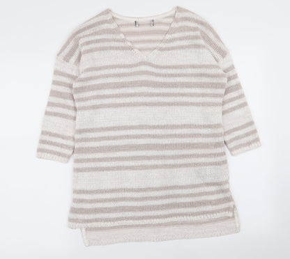 Womens UK Size 10 M&S Multicoloured Pullover Jumper