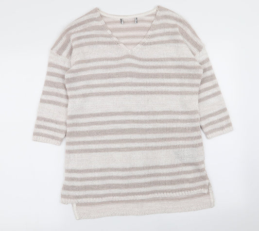 Womens UK Size 10 M&S Multicoloured Pullover Jumper