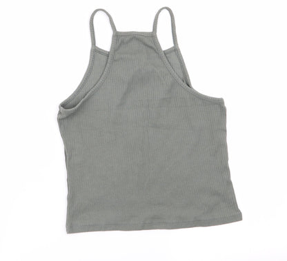 H&M Girls Green   Camisole Tank Size 12-13 Years