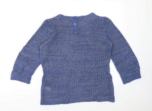 Debenhams Womens Blue   Pullover Jumper Size 12