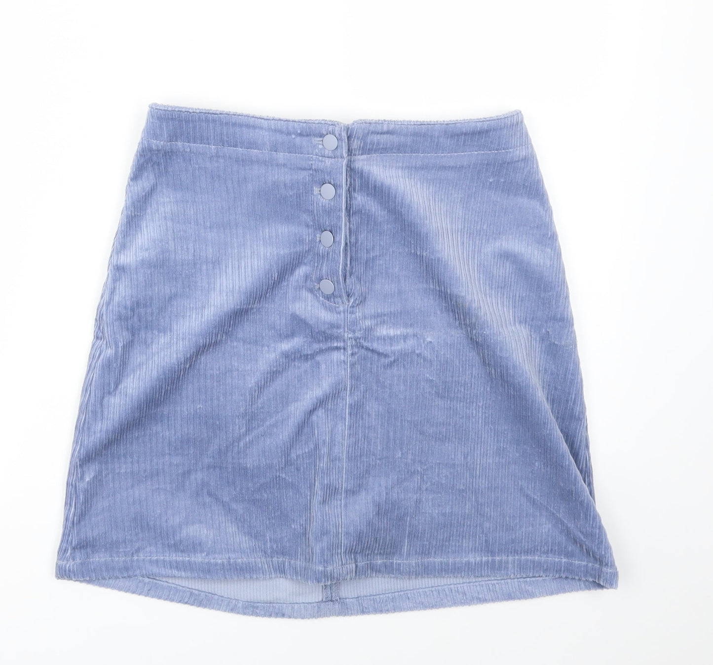 H&M Womens Blue   A-Line Skirt Size 8