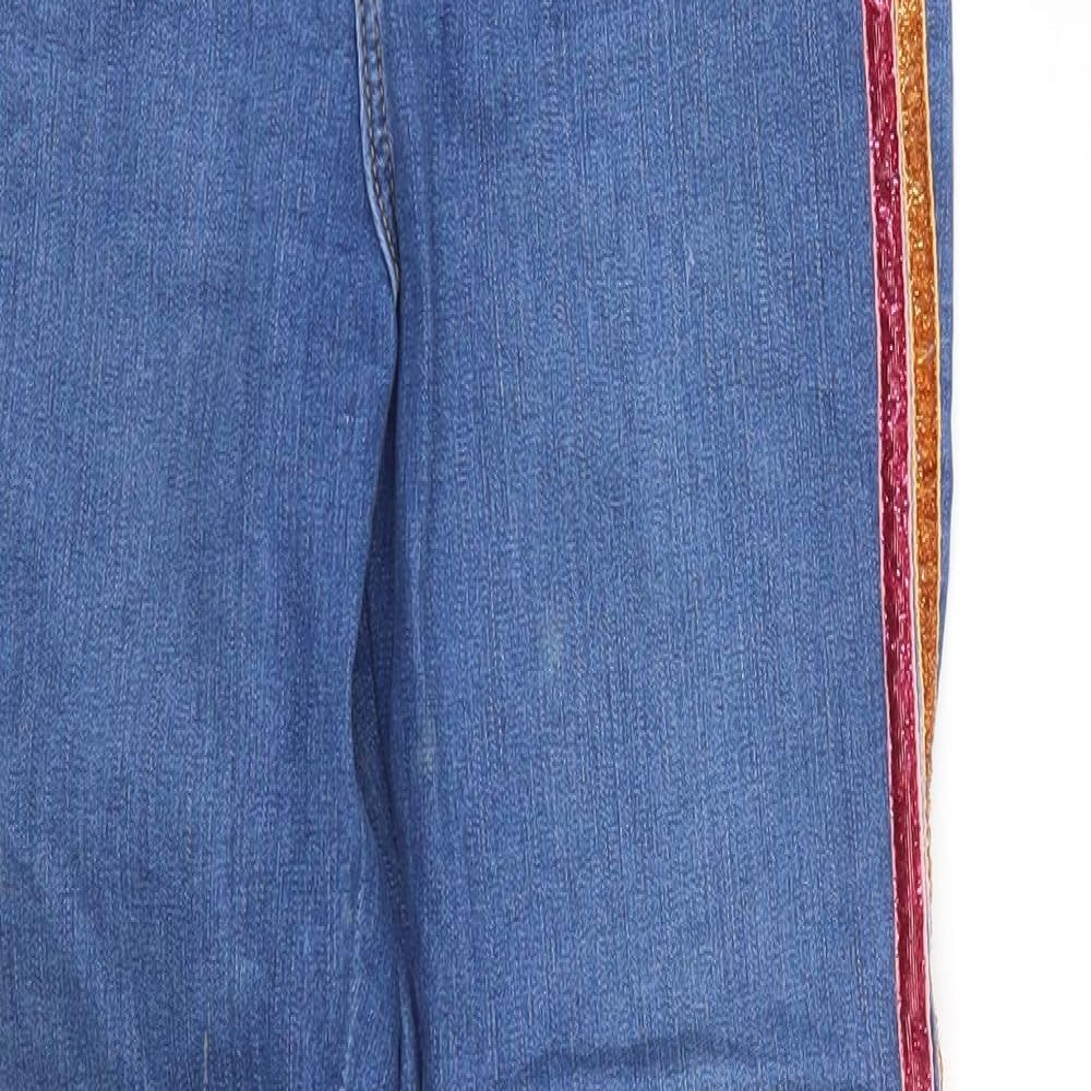 Topshop Womens Blue   Skinny Jeans Size 26 in L28 in