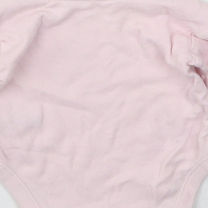 Nutmeg Girls Pink   Babygrow One-Piece Size 3-6 Months