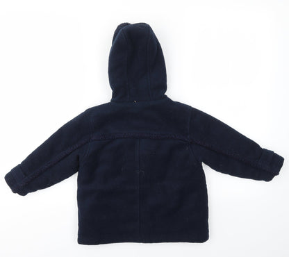 NEXT Boys Blue   Basic Coat Coat Size 3 Years