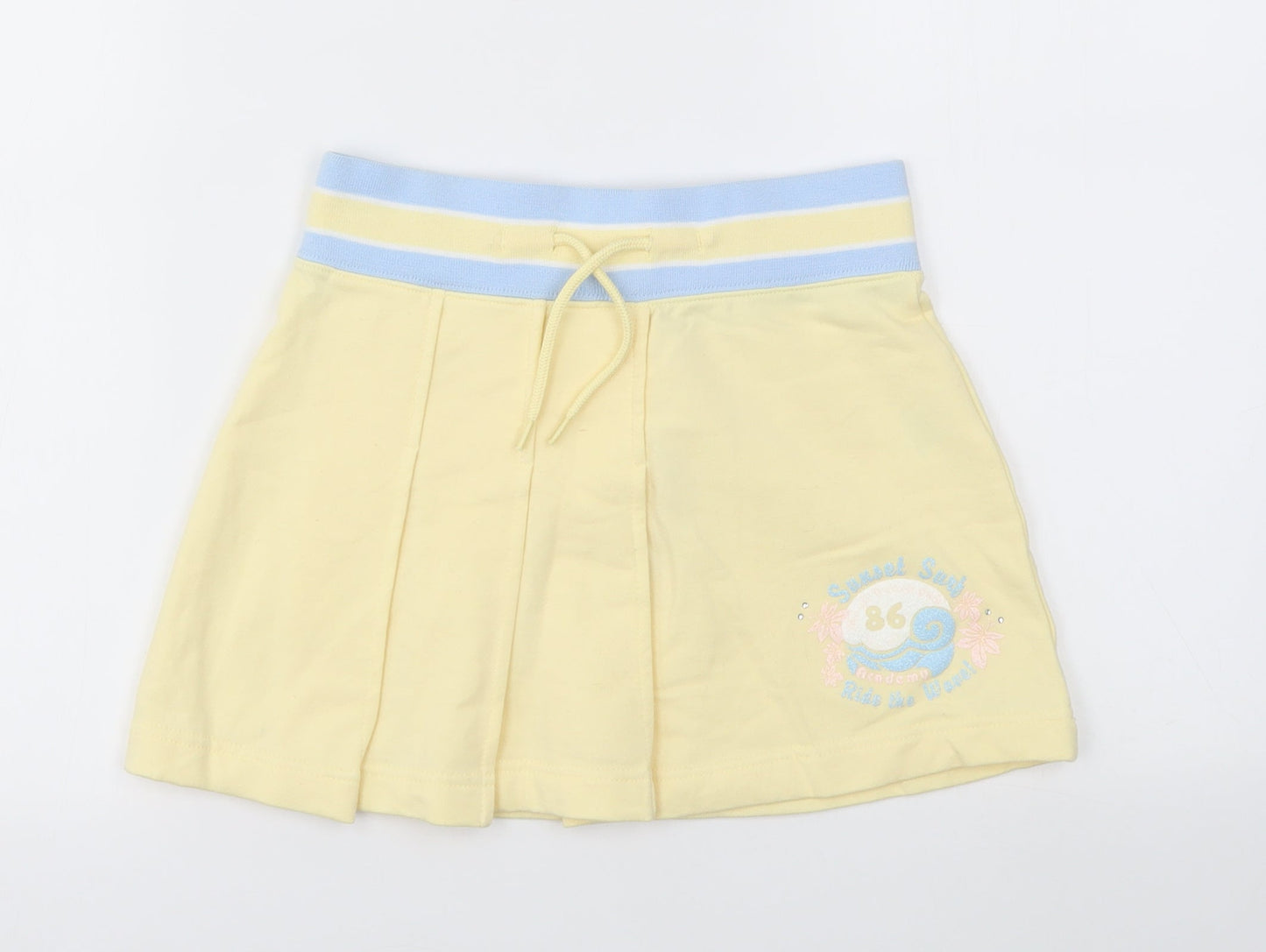 CQ Girls Yellow   Flare Skirt Size 10-11 Years