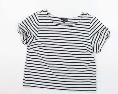 Womens UK Size XS The Limited White Basic T-Shirt